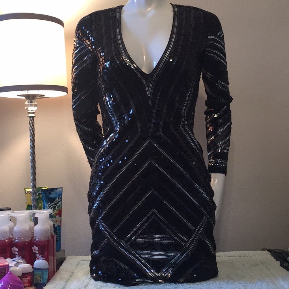 EXPRESS SEQUINS DRESS